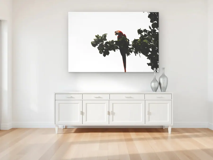 Chroma by Christian Lee as a acrylic print on a living room wall