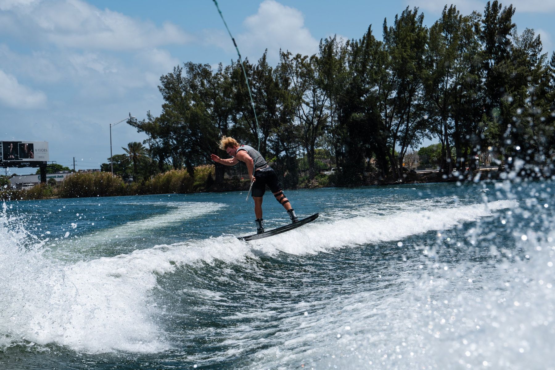 Water and surf photograph by Farren Hill