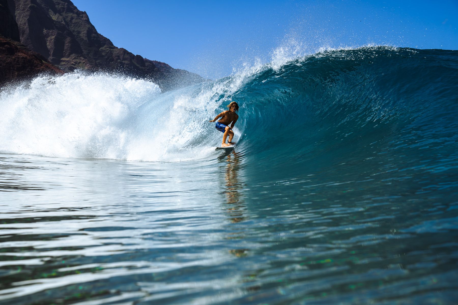 Water and surf photograph by Farren Hill