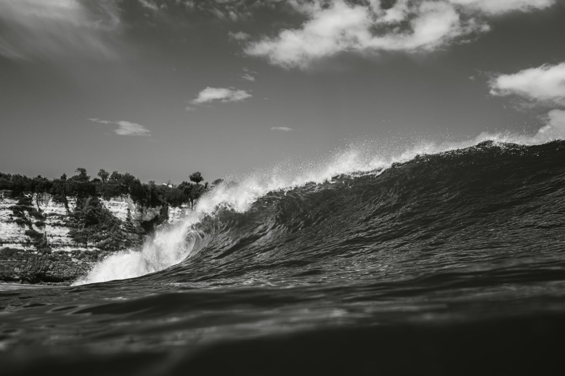 Water and surf photograph by Farren Hill