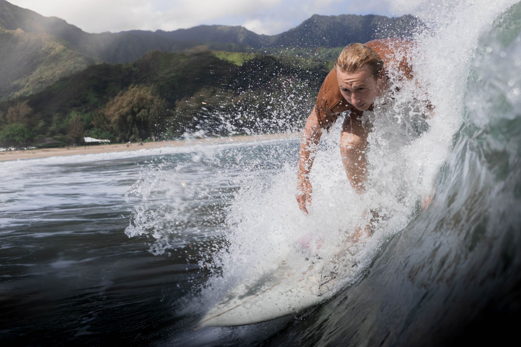 Water and surf photograph by Farren Hill